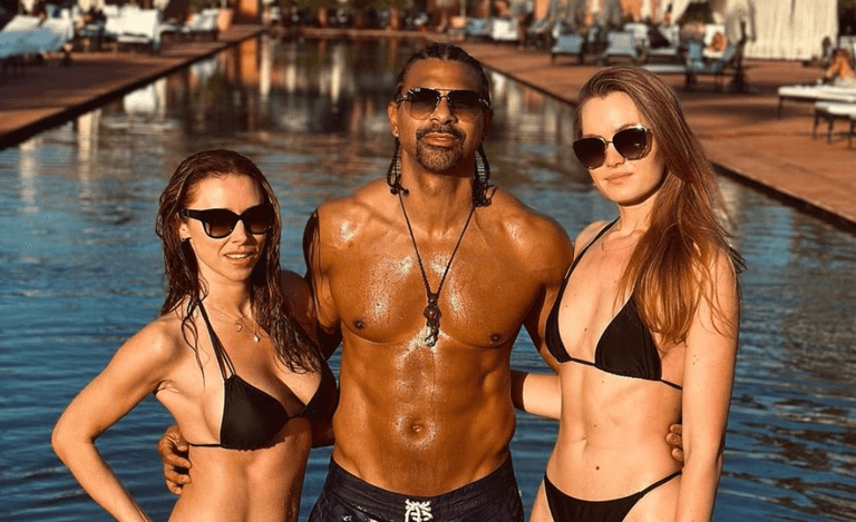 David Haye and Sian Osborne break their silence on Una Healy break-up rumours David Haye and Sian Osborne break their silence on Una Healy break-up rumours