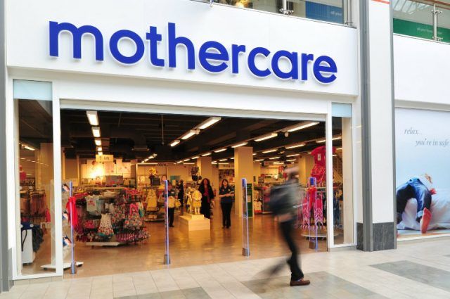 Mothercare store warehouse sale