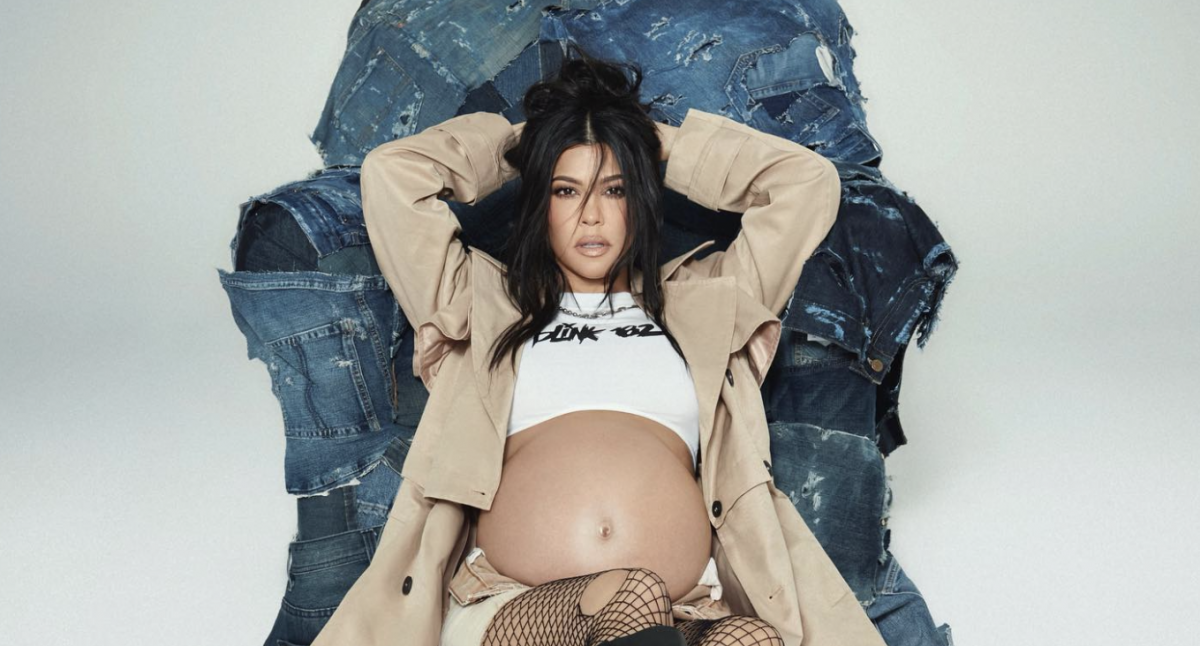 Pregnant Kourtney Kardashian gives look at baby boy's nursery