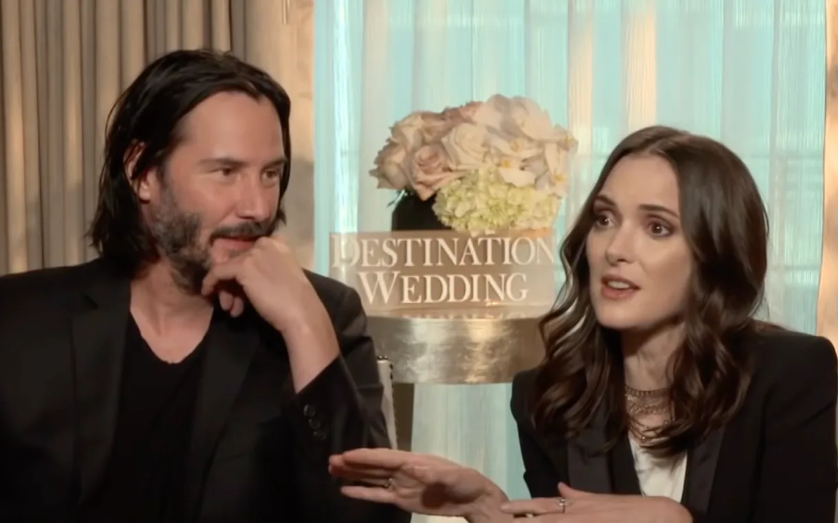 Keanu Reeves reveals he’s been married to Winona Ryder for over 30 years